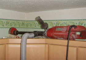 Nachtr&auml;gliche &Ouml;ffnungen (Staubfrei) f&uuml;r Dunstabzug, Sauna, Raumbel&uuml;ftung,...