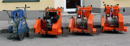 Unsere meist verwendeten Fugenschneidger&auml;te