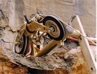 Umlenkrollen zur Seilf&uuml;hrung